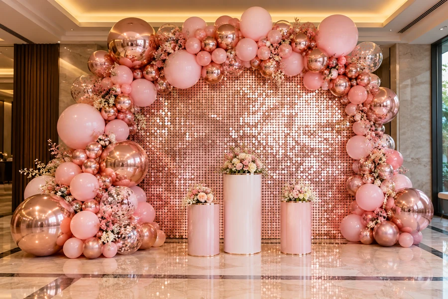 Balloon arch decoration for baby shower in chandigarh